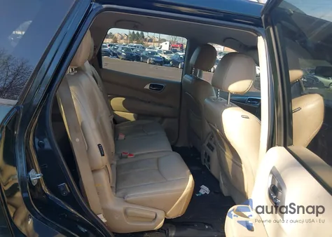 2018 Nissan Pathfinder Sl из США, поврежденный, VIN 5N1DR2MN1JC673108